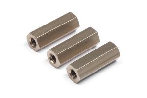 REAR CHASSIS BRACE HEX POSTS 16MM (3PCS)