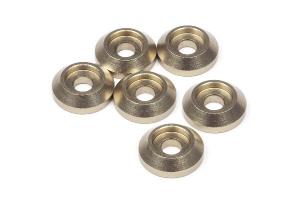 CAP HEAD SCREW CONE WASHER - GOLD (6PCS)