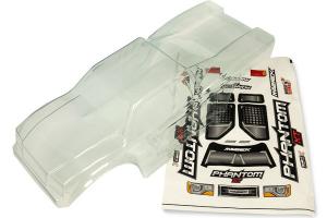 Maverick Clear Lexan Phantom Truck Body - W/ Decal Sheet MV150047