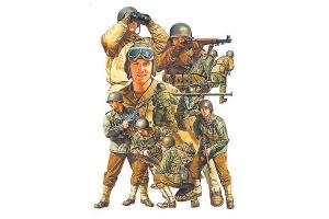 Tamiya 1/48 WWII U.S. Army Infantry GI Set figuuri