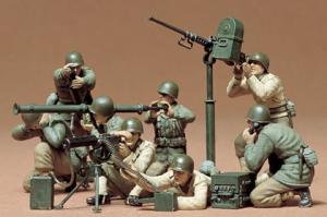 Tamiya 1/35 US Gun and Mortar Team figuuri