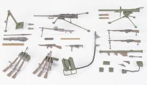 Tamiya 1/35 WWII US Infantry Weapons Set lisätarvike