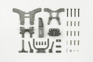 Tamiya GB-01 racing damper stay varaosa