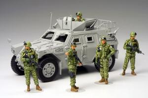 Tamiya 1/35 JGSDF Iraq Humanitarian Assist Team figuuri