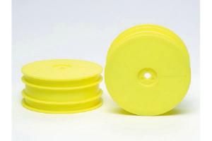 Tamiya DB01 F dish wheels fluo Yellow varaosa