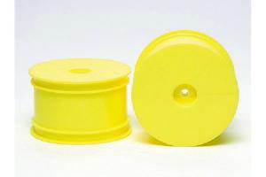 Tamiya DB01 R dish wheels fluo Yellow varaosa