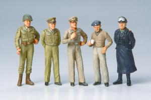 Tamiya 1/48 WWII Famous general set figuuri