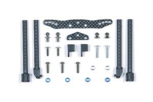 Tamiya TT-01E carbon damper stay F varaosa