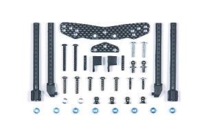 Tamiya TT-01E carbon damper stay R varaosa