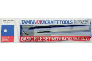 Tamiya Basic File Set (Medium double-Cut) viila