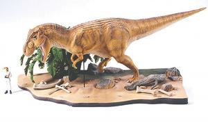 Tamiya 1/35 Tyrannosaurus Dinosaur w/Diorama pienoismalli