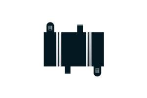 Quarter straight 87mm (2 per bag)