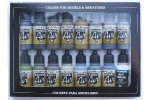 WWII BRITISH COLORS RAF & FAA 16x17ml 