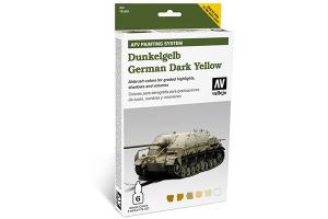 German Dark Yellow paint set