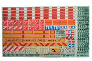 1/14 Tractor/Trailer Sticker