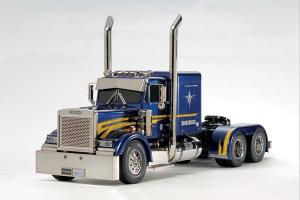 Tamiya 1:14 R/C Full Option - Grand Hauler Metal Blue rc-kuorma-auto