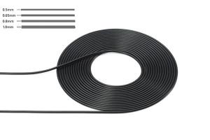 CABLE OUTER DIAMETER 0,5MM BLACK