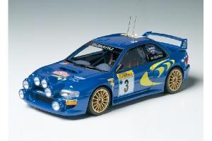Tamiya 1/24 SUBARU IMPREZA WRC '98 Monte Carlo pienoismalli