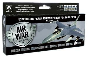 USAF Colors "Gray Schemes" 70's-present
