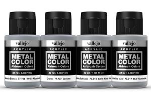 ALUMINIUM DOPE 4X32ML (Airbrush Colors)
