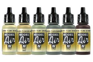 Model air set, British Caunter Colors 6X17ml
