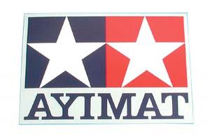 Tamiya Transparant Sticker 168x242MM varaosa