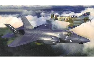 1/72 "Then and Now'" set Spitfire Mk.Vc & F-35B Lightning II