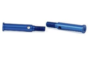 Aluminium upper shock mounting blue (4pcs) - S10 Twister/Blast