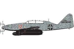 Airfix 1:72 Messerschmitt Me262-B1a