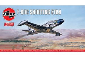 Airfix 1/72 Lockheed F-80C Shooting Star (vintage classics)