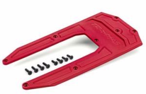 Traxxas Skidplate Chassis Red Sledge TRX9623R