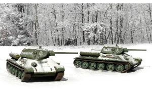 Italeri 1/72 T-34/76 M42 (Fast assembly) (2kpl)