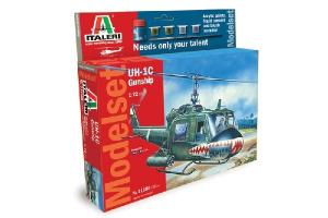 Italeri 1/72 UH-1C Gunship (Modelset)