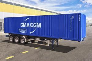 1/24 40’ CONTAINER TRAILER 