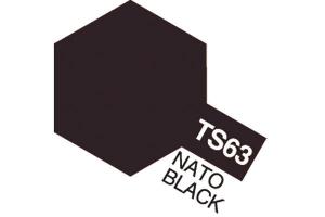 Tamiya TS-63 NATO Black spraymaali