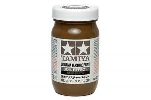 Tamiya Texture Paint Soil, Dark Earth 250ml tekstuurimaali