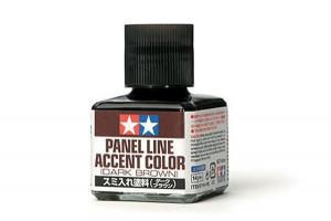 Panel Line Accent Color Dark Brown