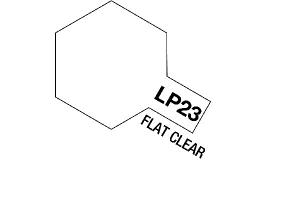 Tamiya Lacquer Paint LP-23 Flat Clear lakkamaali