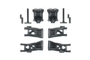 Tamiya TT-02B Reinforced Gear Covers & Lower Suspension A varaosa