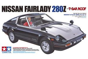 Tamiya 1/24 Nissan Fairlady 280Z with T-Bar Roof pienoismalli