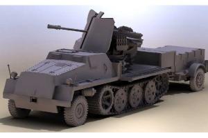 Revell 1/72 sWs with 3.7cm Flak 43 & Ammunition Trailer