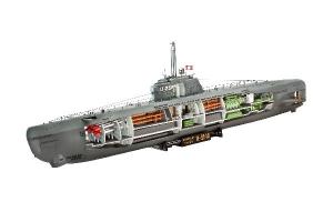 1/144 U-Boot Type XXI with interior
