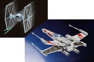 1:57 GIFT SET X-WING  + 1:65 TIE FIGHTER