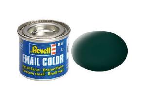 Enamel 14 ml. black-green mat