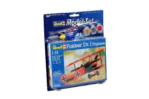 1:72 Model Set Fokker DR.1 Triplane