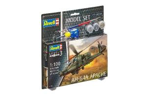 Revell 1:100 Model Set AH-64A Apache