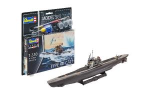 1:350 Model Set Submarine VII C/41