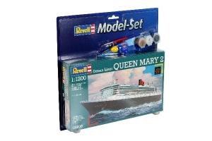 1:1200 Model Set Queen Mary 2