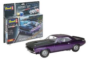 Revell 1:25 Model set 1970 Plymouth AAR Cuda