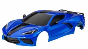 Traxxas Body Corvette Stingray Blue Complete TRX9311X